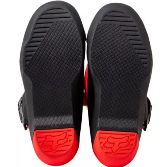 Fox Racing - Comp Boots - Flame Red - Sz M11 - Picture 2 of 4